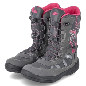 Winterboot ALDINA - grau/pink