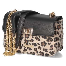 Umhängetasche - beige/schwarz