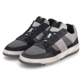 Low Sneaker - Black - Grey