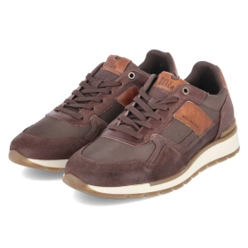 Low Sneaker - Dark Brown-Cognac
