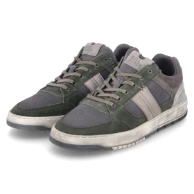 Low Sneaker - Khaki - Grey