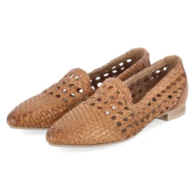 Slipper - cognac