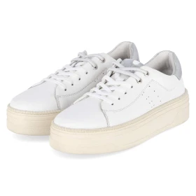 Plateau-Sneaker - white