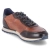 Low Sneaker - dark brown / cognac