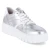 Low Sneaker - silber/argento/weiss