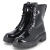 Combat Boots - schwarz(altsilber)