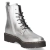 Schnürstiefeletten - silver