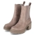 Stiefeletten JOY - taupe/reptile print