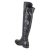 Overkneestiefel - black