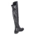 Overkneestiefel - black
