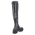 Overkneestiefel - black