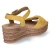 Keilsandaletten - golden