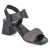 Sandaletten - schwarz kombi