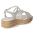 Sandalen - silber/light grey