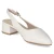 Slingpumps - WHITE LEATHER