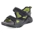 Sandalen - black/green