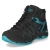 Outdoorsneaker MOUNT KAPEL - schwarz/türkis