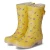 Gummistiefel BUTTERFLY - Yellow-Pink
