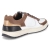 Low Sneaker - white - darkbrown