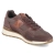 Low Sneaker - Dark Brown-Cognac