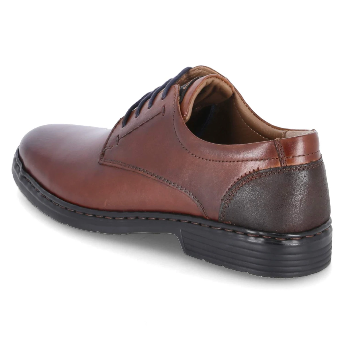 Halbschuhe ALASTAIR 01 - COGNAC-KOMBI