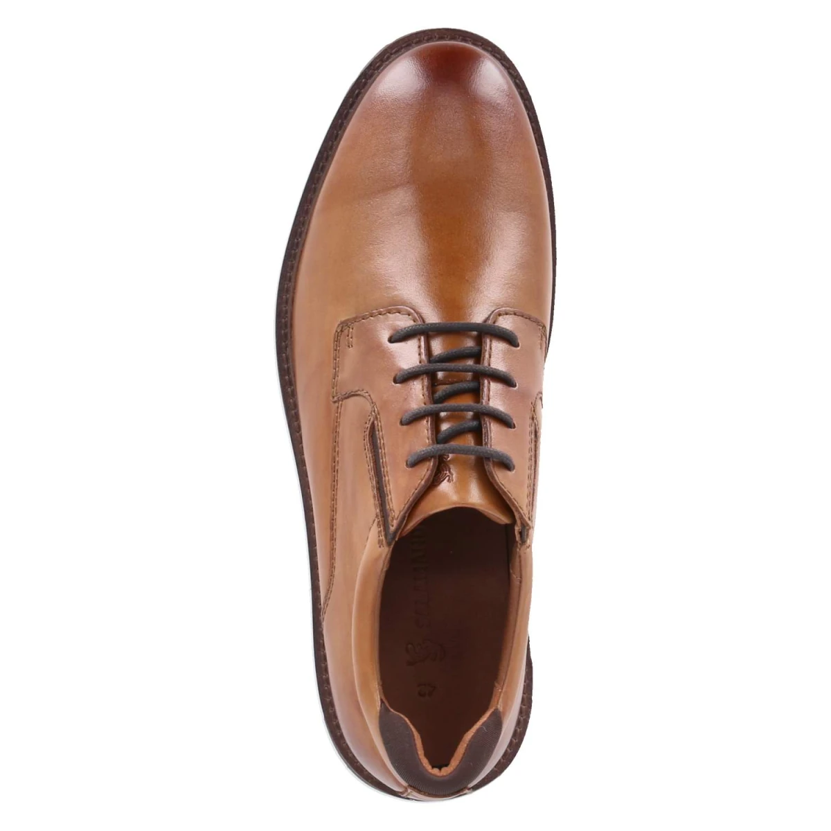 Halbschuhe - cognac