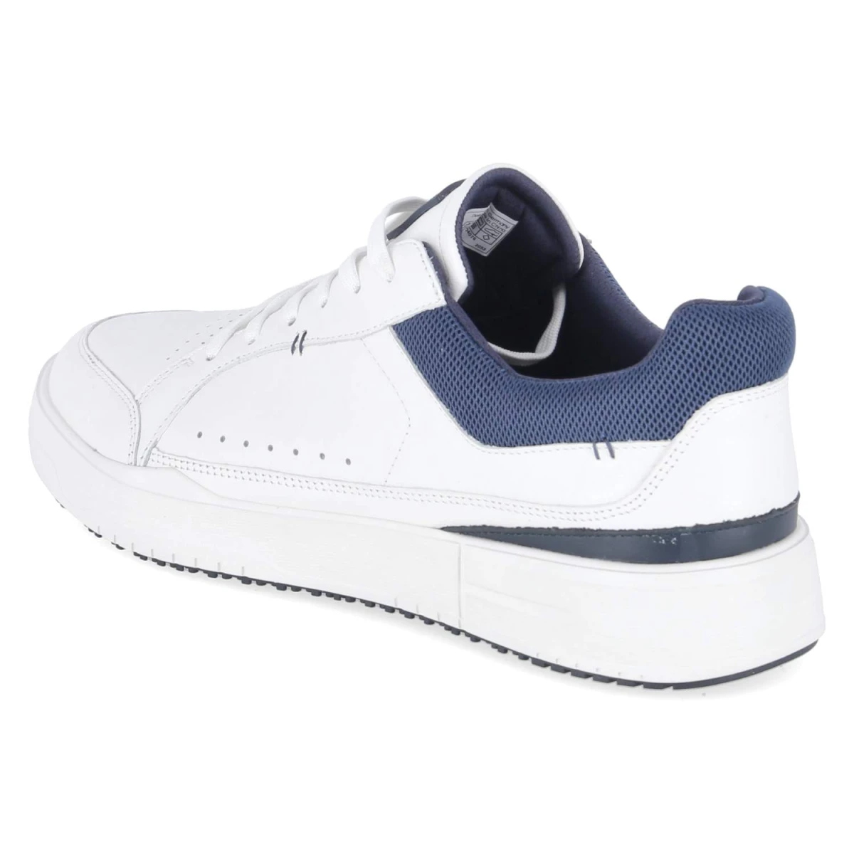 Halbschuhe DONOVAN 06 - WEISS-DUNKELBLAU