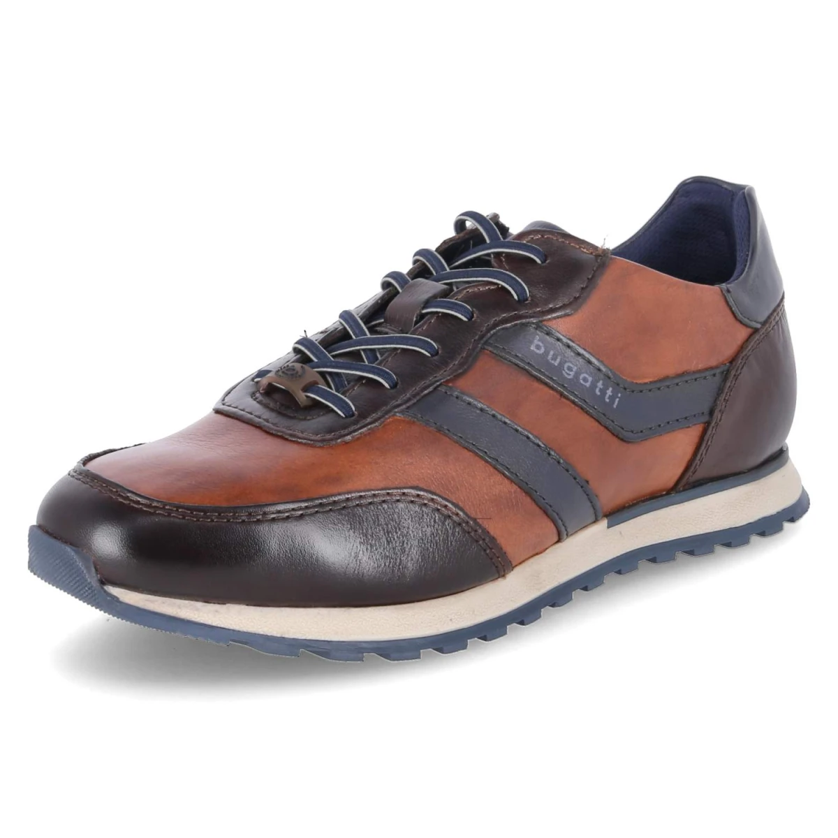 Low Sneaker - dark brown / cognac