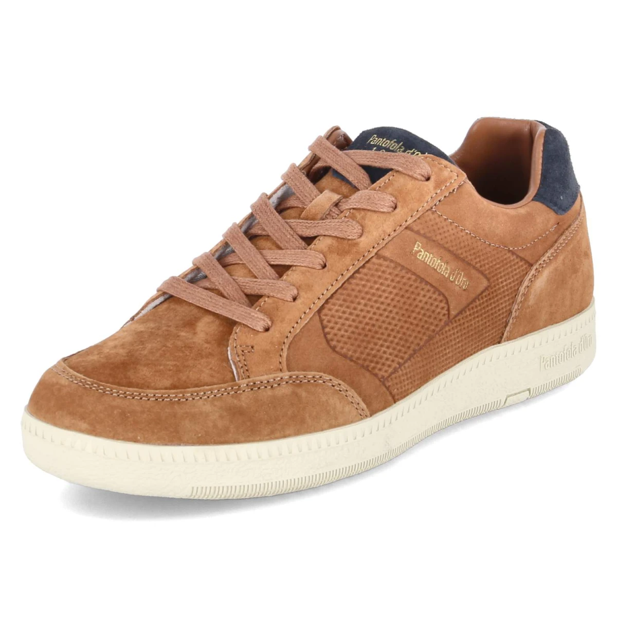 Low Sneaker VELO - cognac/navy