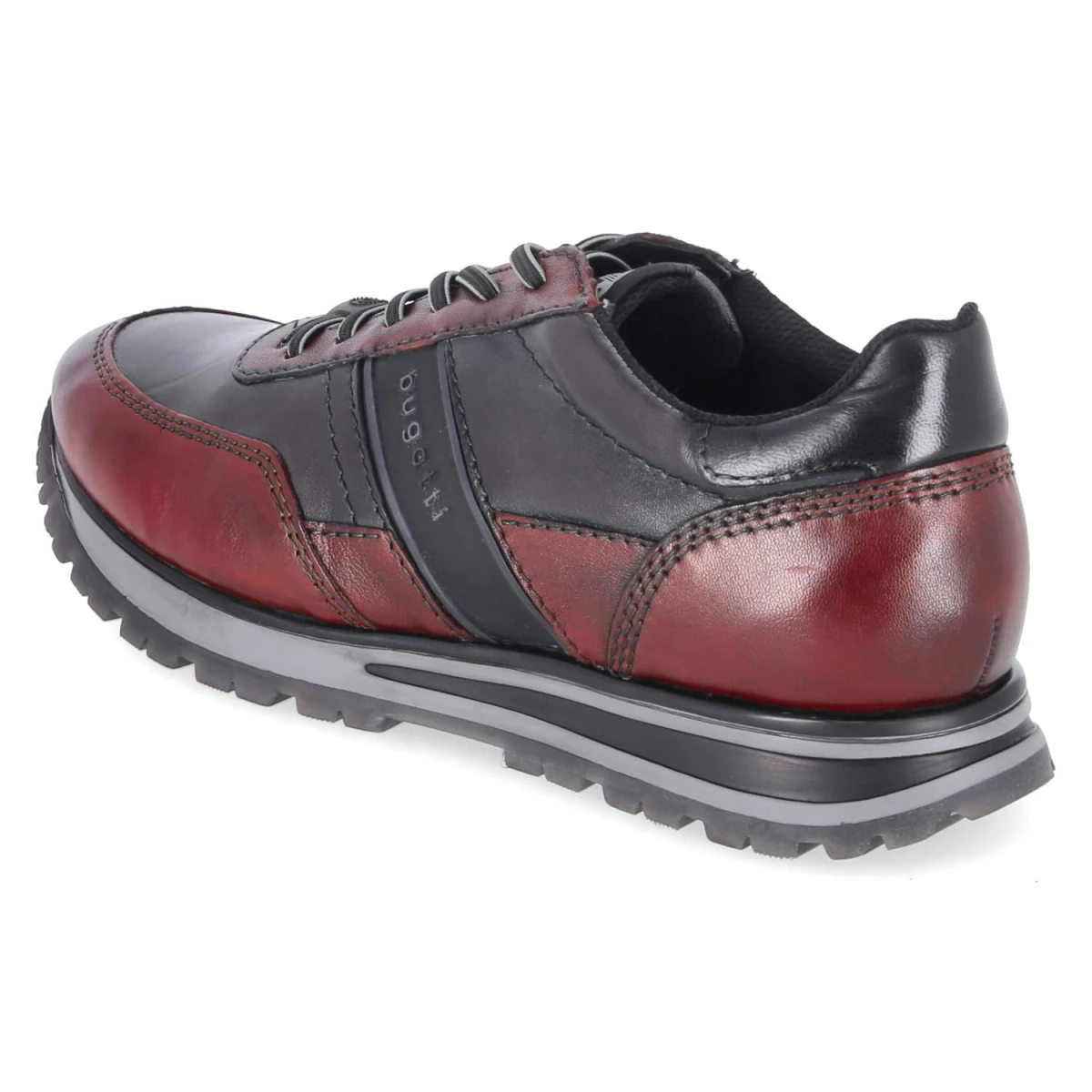 Halbschuhe - orange/dark grey