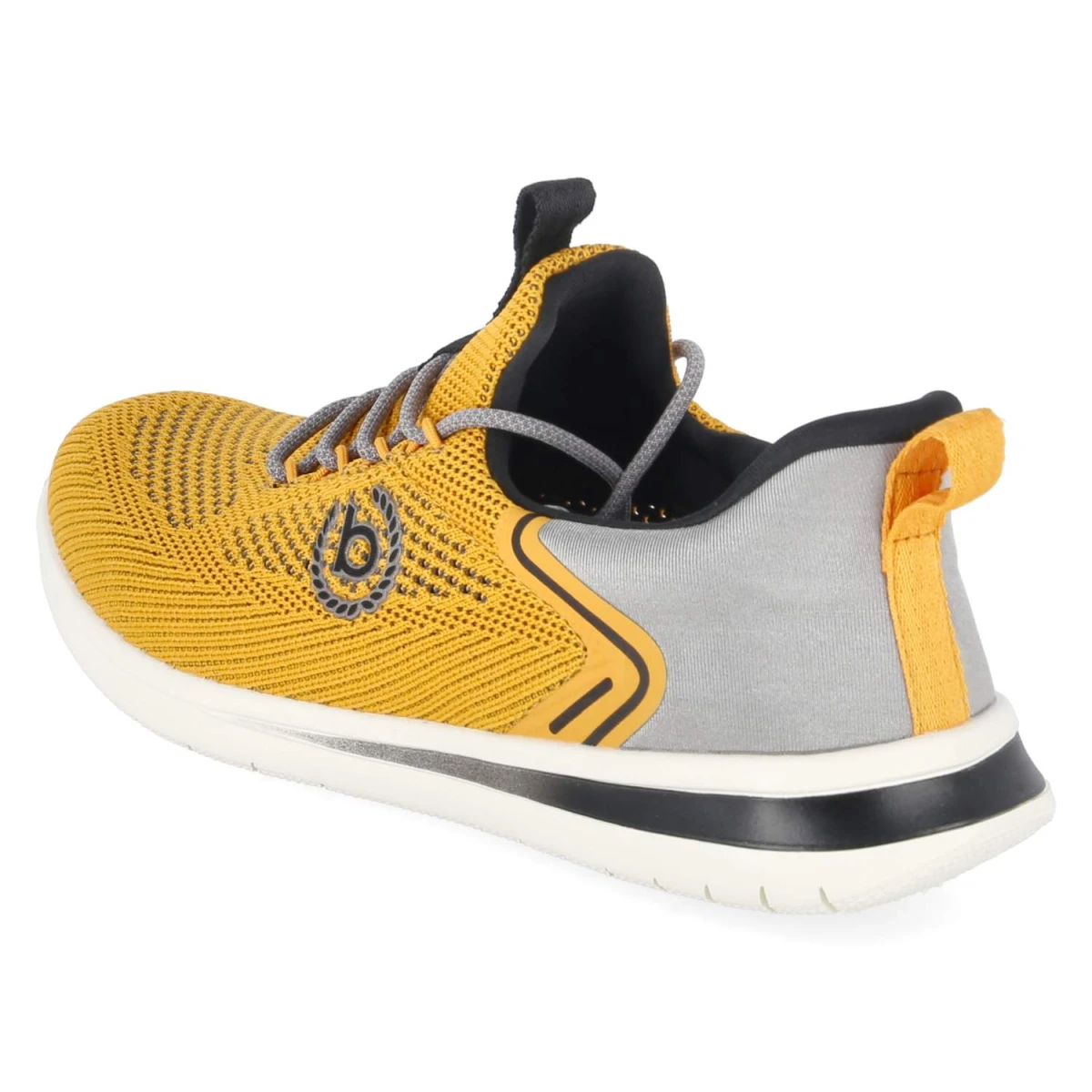 Sneaker - yellow / grey