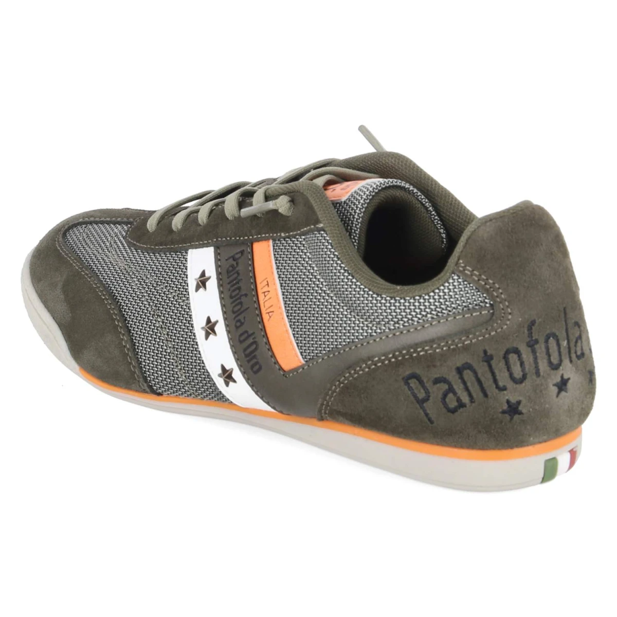 Low Sneaker VASTO - green/orange