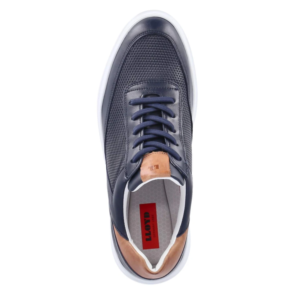 Slipper ARKAN - 8 - DARK BLUE/HAZELNUT