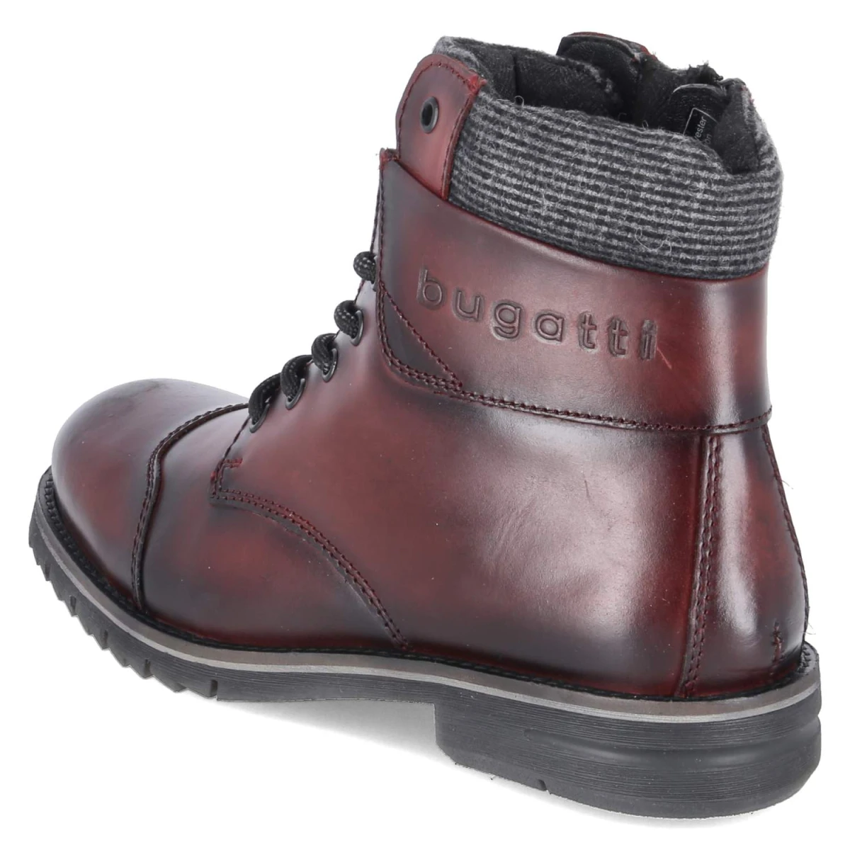 Schnürboots - dark red