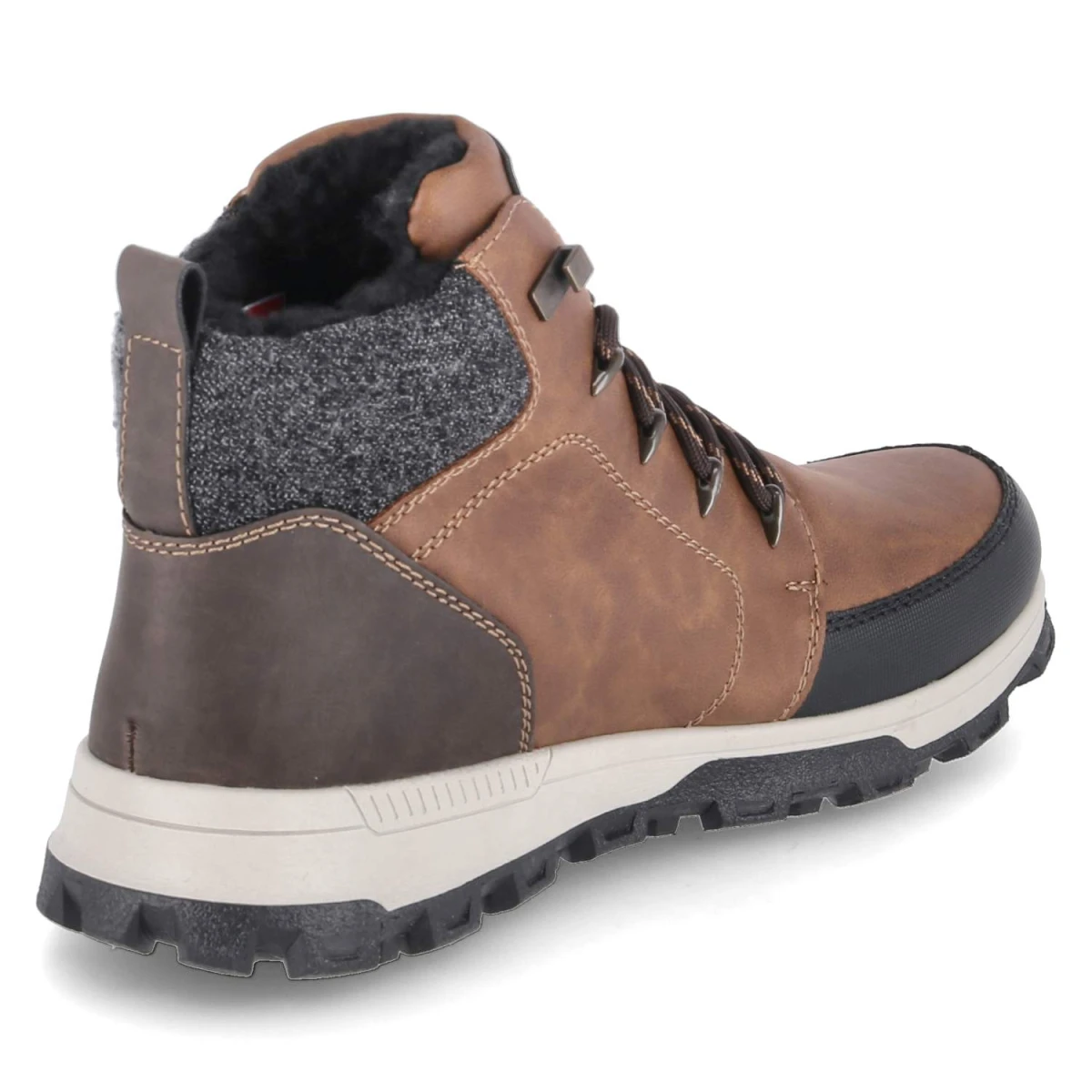 Winterboots - braun kombi