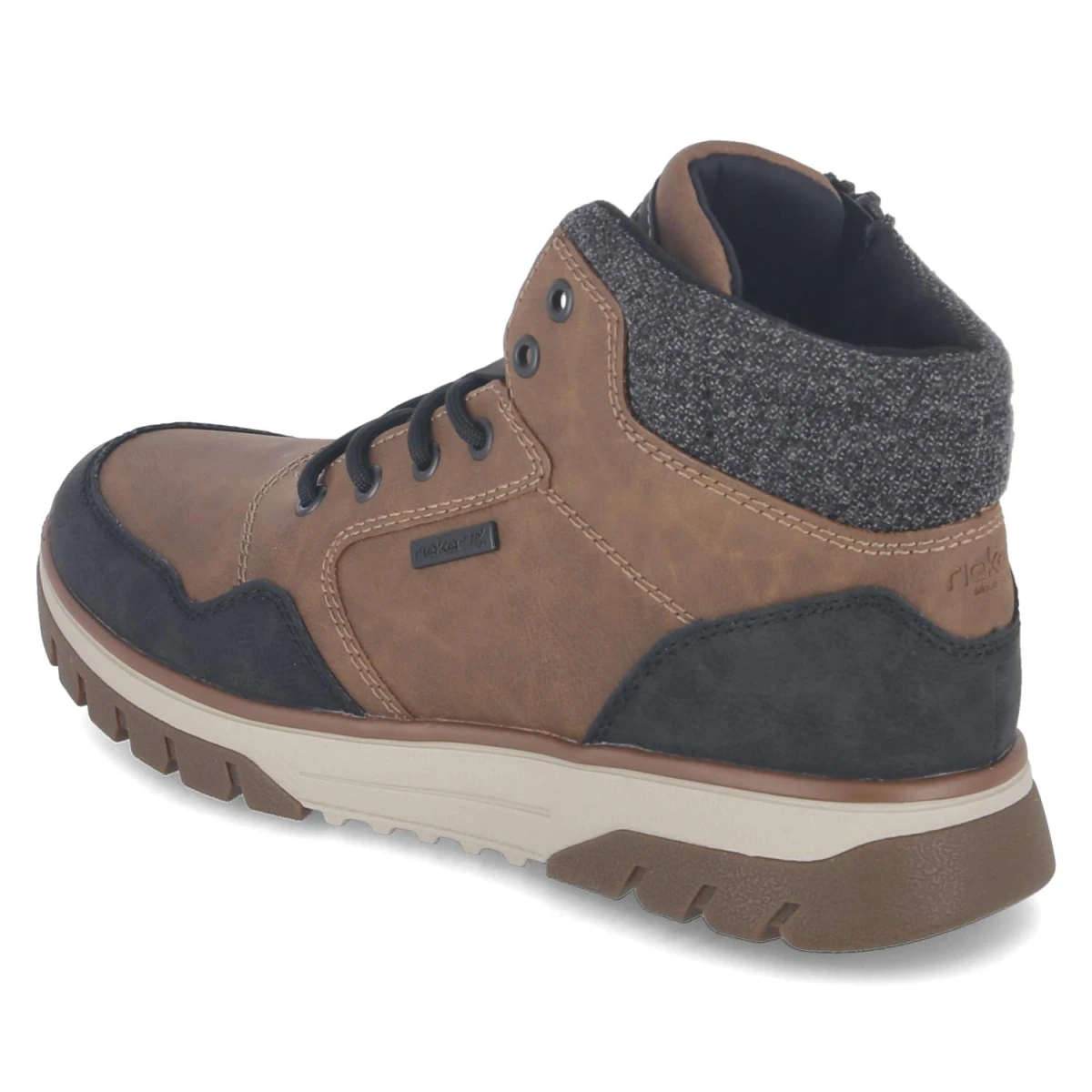 Winterboots - braun kombi