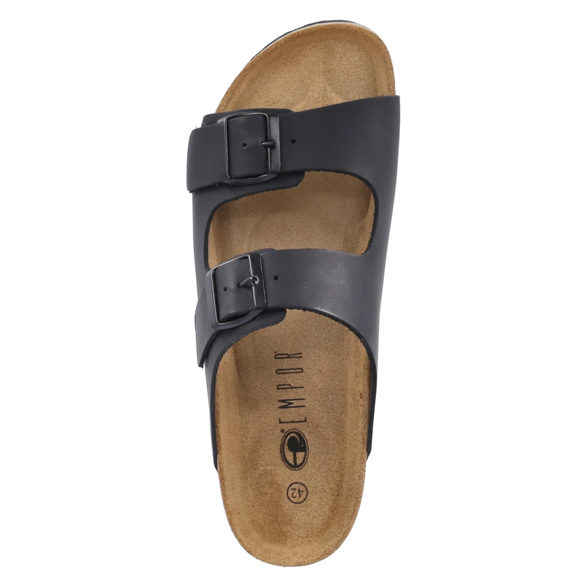 Pantoletten - schwarz