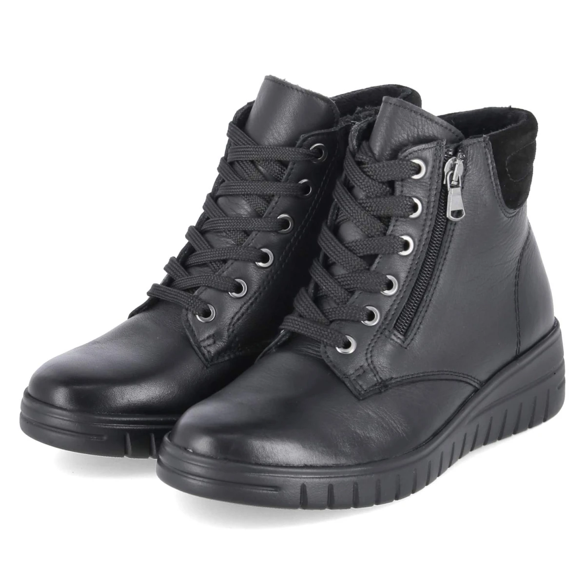 Schnürstiefeletten ISLA 06 - black