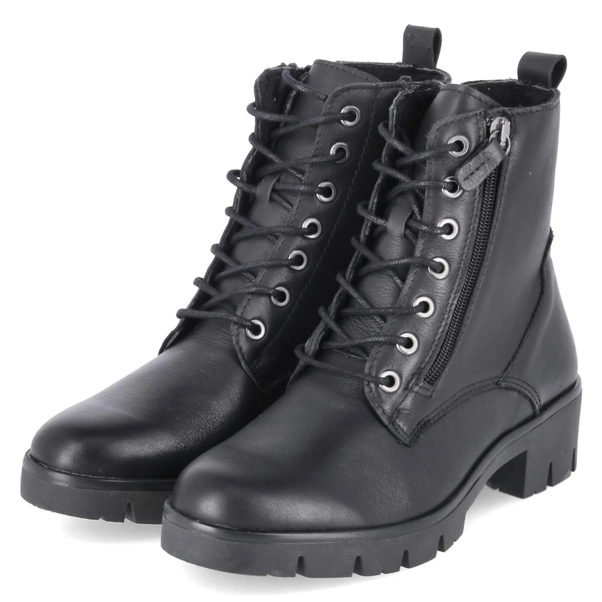 Schnürboots MOLLY 03 - BLACK