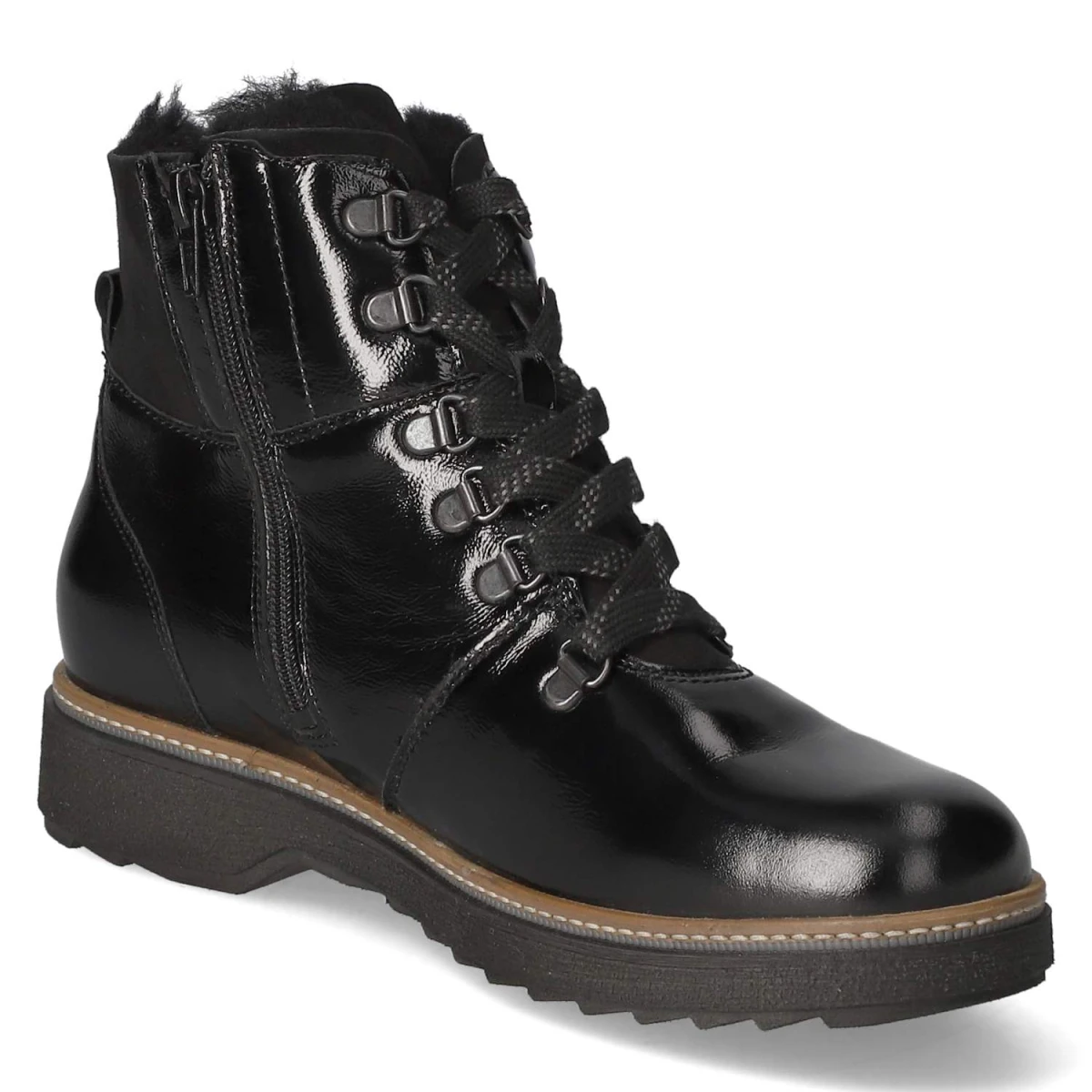 Schnürstiefeletten HITOMI - schwarz