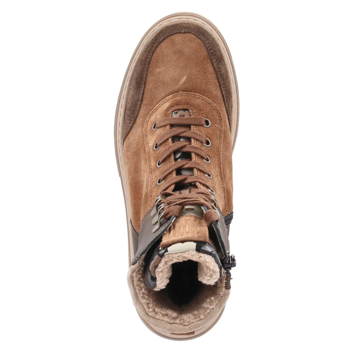 Boots-SAIGA - WOOD COGNAC NUBA