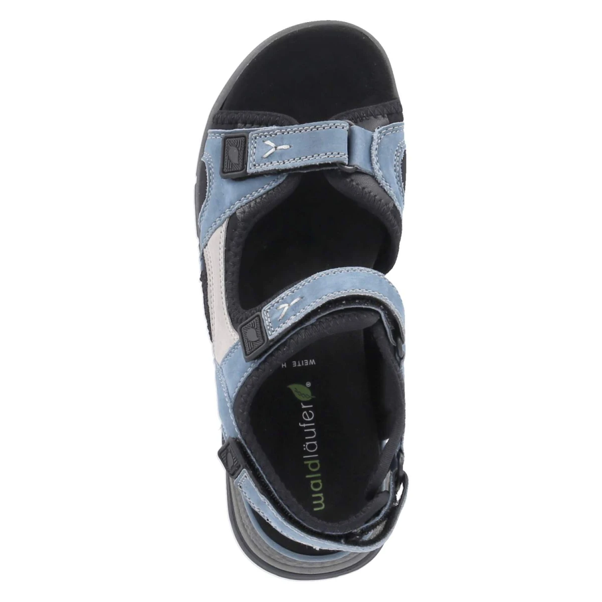 Sandalen SORA - SCHWARZ DENIM STEIN