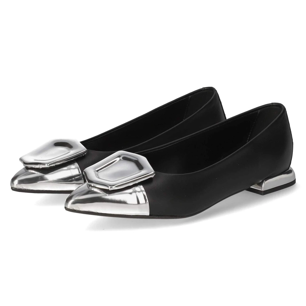 Ballerinas - nero/argento