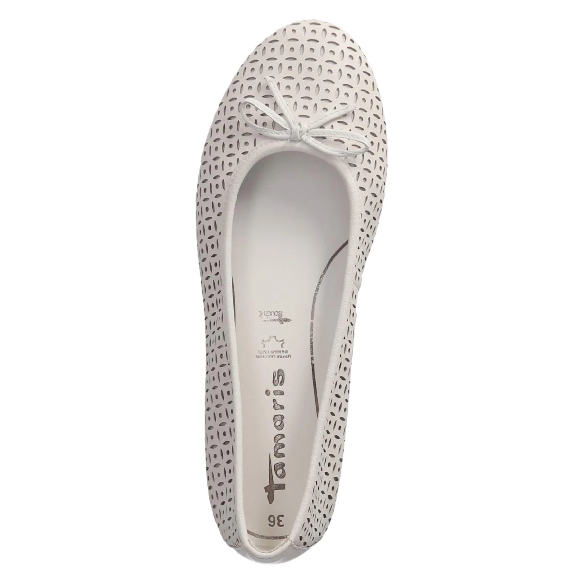 Ballerinas - WHITE STRUCT.