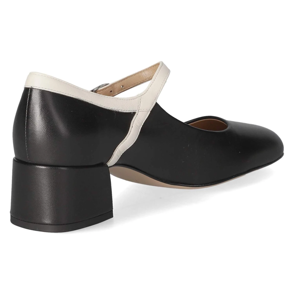 Riemchenpumps - schwarz/waxpaper