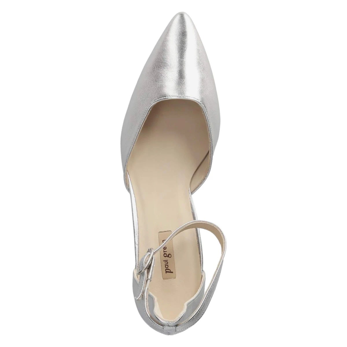 Riemchenpumps - SILBER