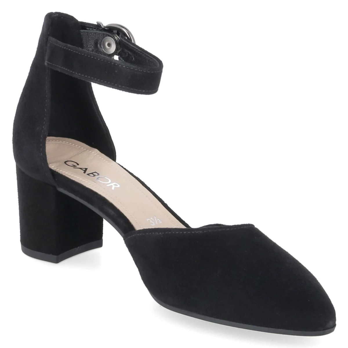 Riemchenpumps - schwarz