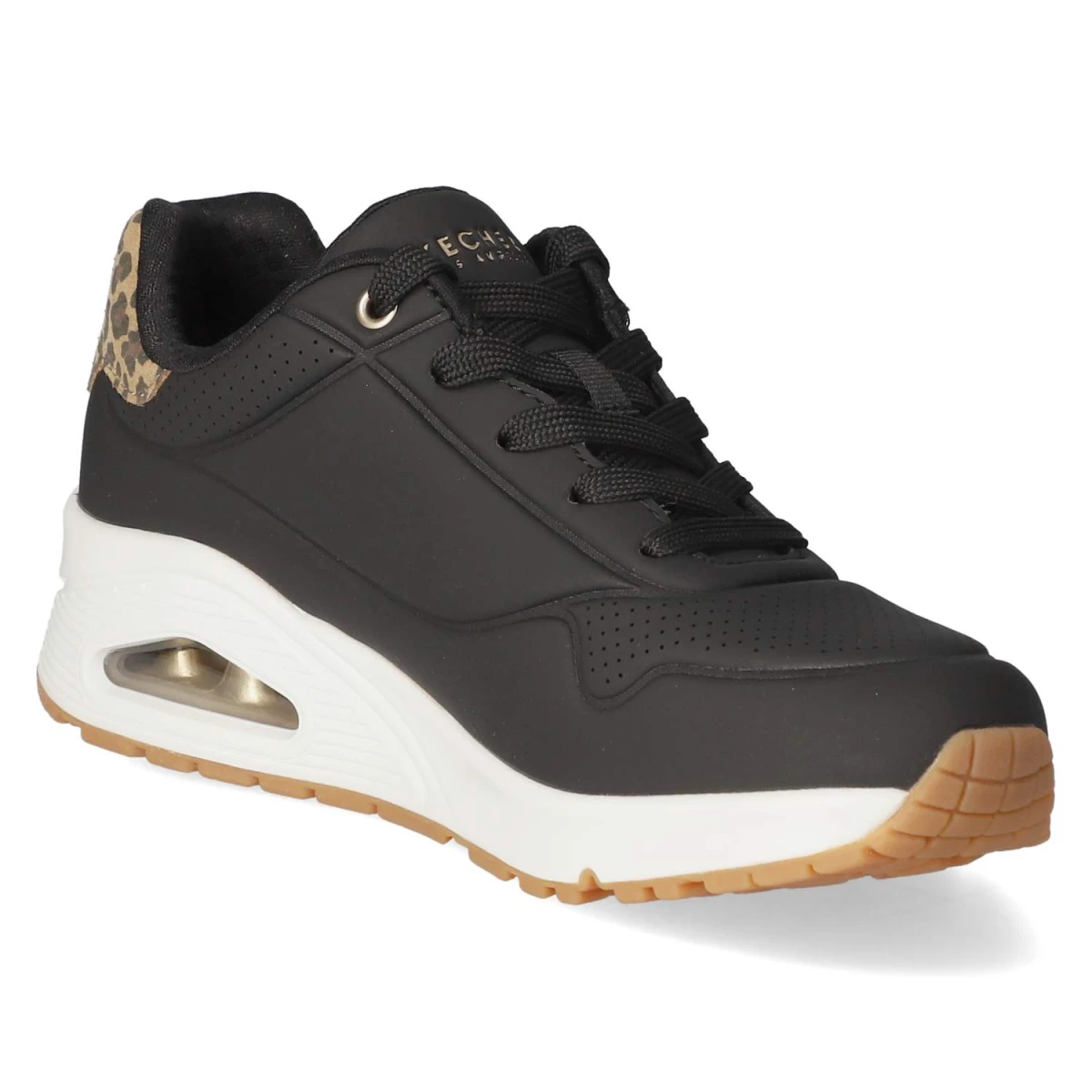 Low Sneaker JUNGLE NITE - BLACK/LEOPARD