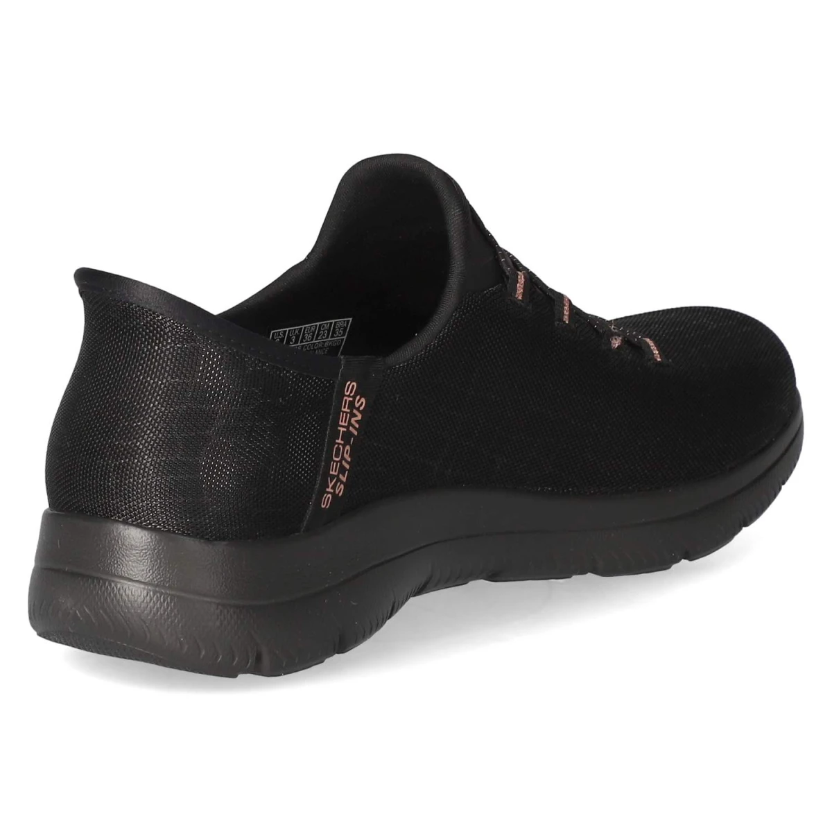 Slip Ins Sneaker GLASSY NIGHT - Black/Gold