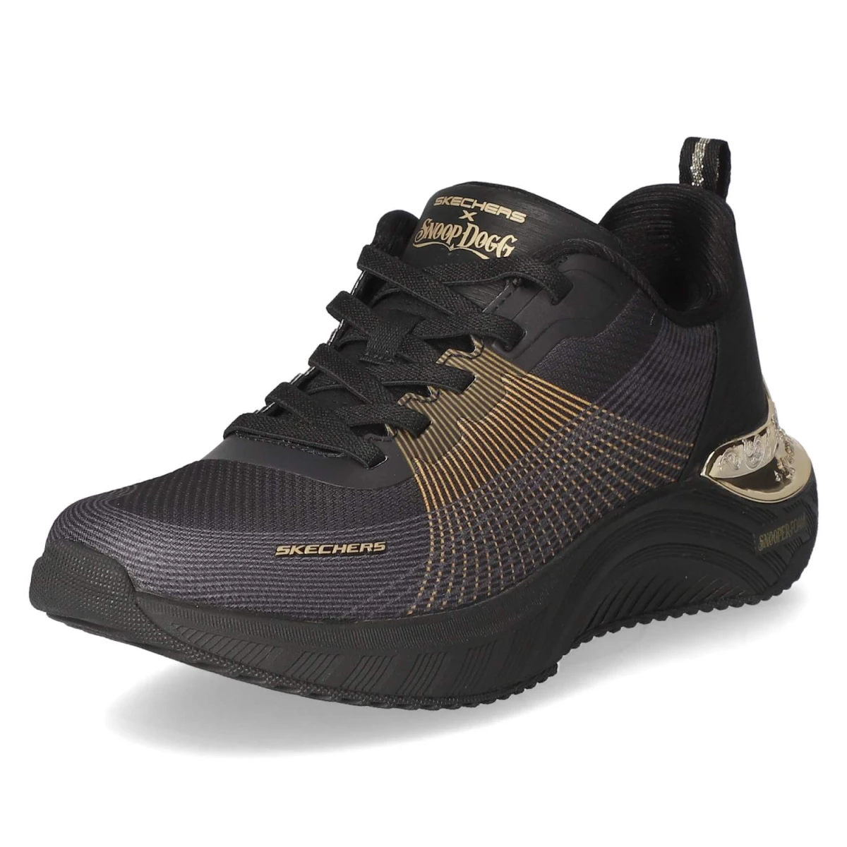 Low Sneaker CYBER WALKER - Black/Gold